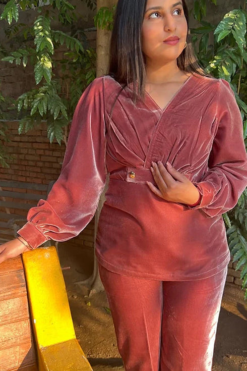 Stella Classy Velvet Coord